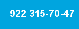 922 315-70-47 922 315-70-47